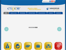Tablet Screenshot of mail.espoir.org.ec